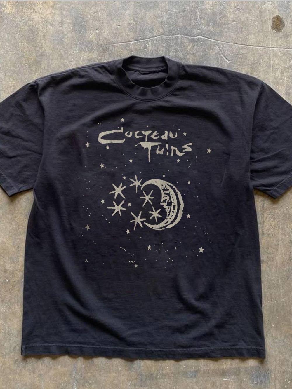 Gildan Black Moon & Stars Graphic Tee